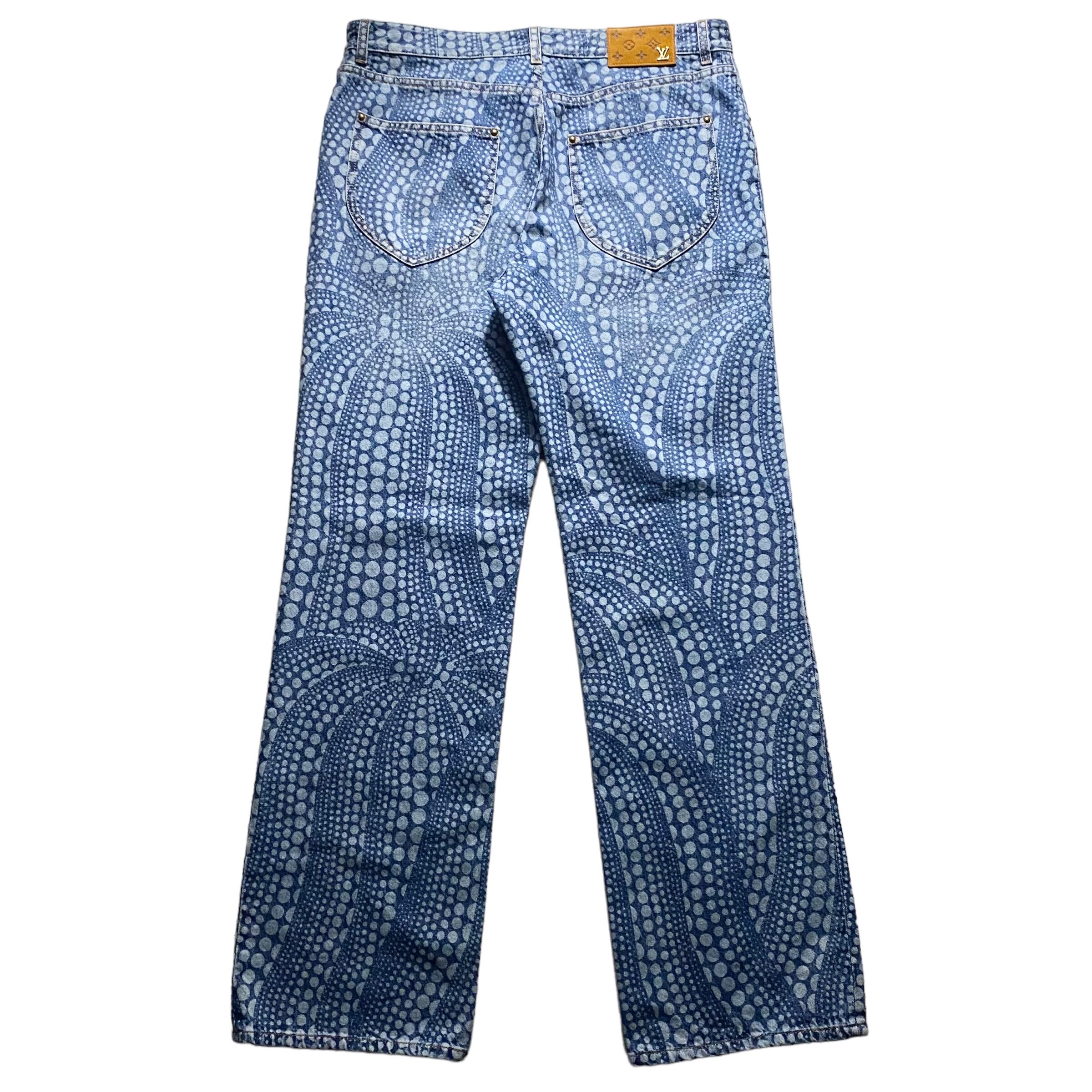 2023SS LOUIS VUITTON × 草間彌生 denim pants | NOIR ONLINE 2023SS LOUIS VUITTON × 草間彌生 denim pants | NOIR ONLINE