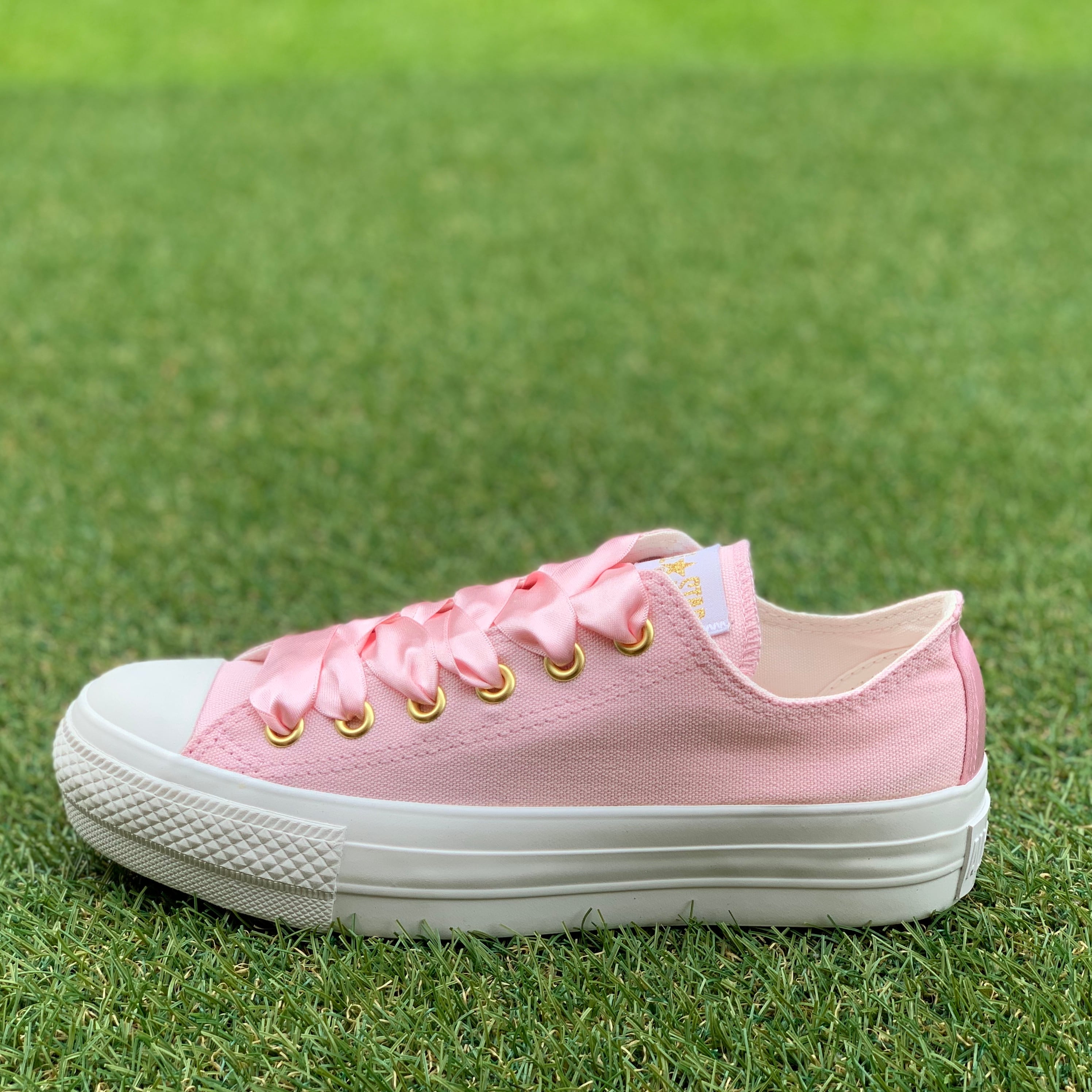 converse ALL STAR PLTS SATINPOINT OX コンバース オールスター プラットフォームソール サテンポイント ロー W884