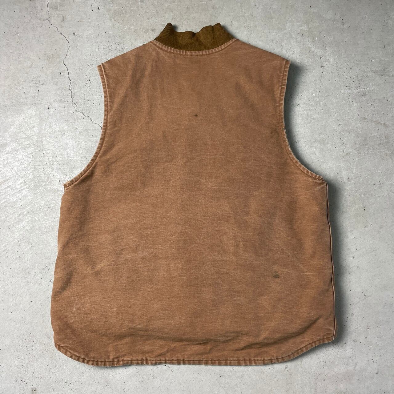 Carhartt FR カーハート ダック地 ワークベスト キルティングライナー