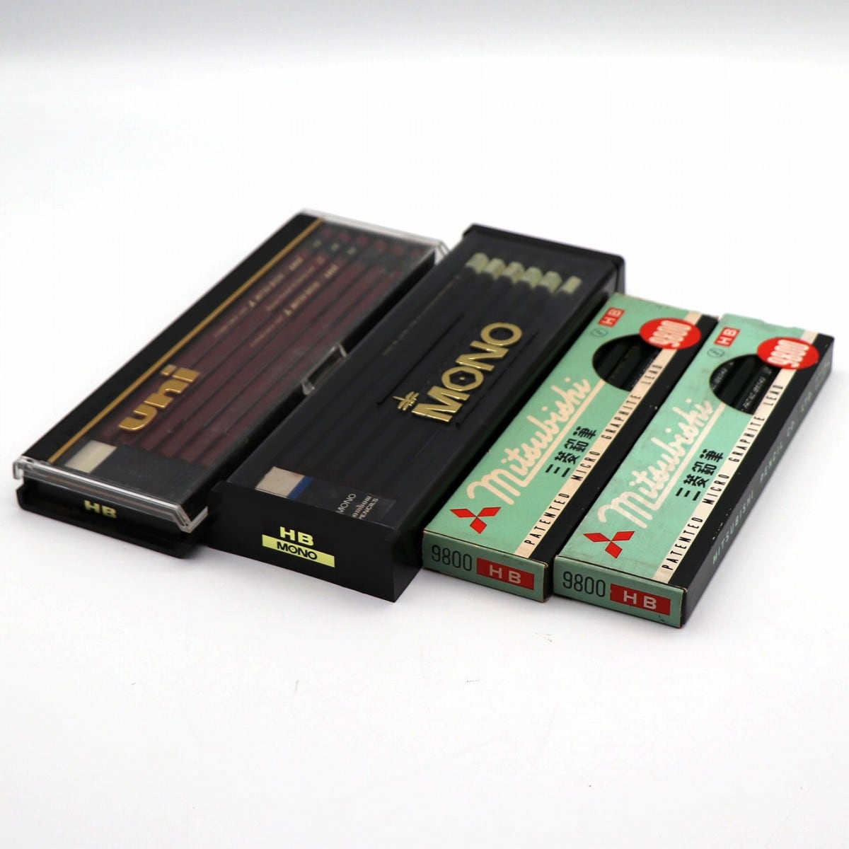 uni・MONO・三菱・レトロ鉛筆まとめ売り・HB・文房具・No.210124-43