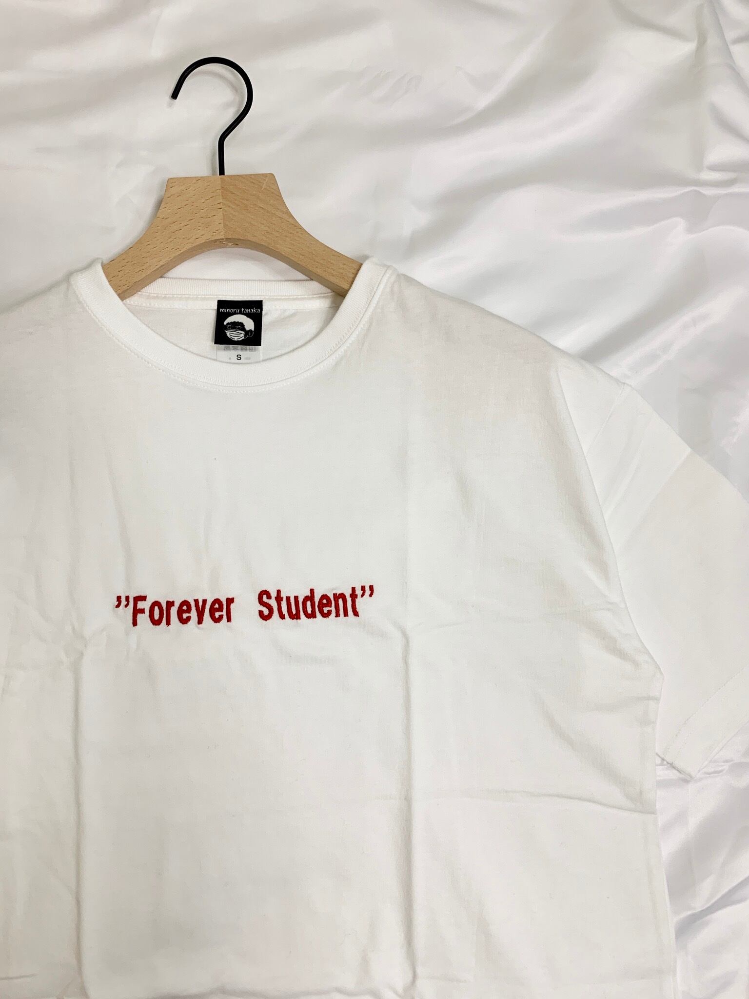 forever studentTシャツ　白