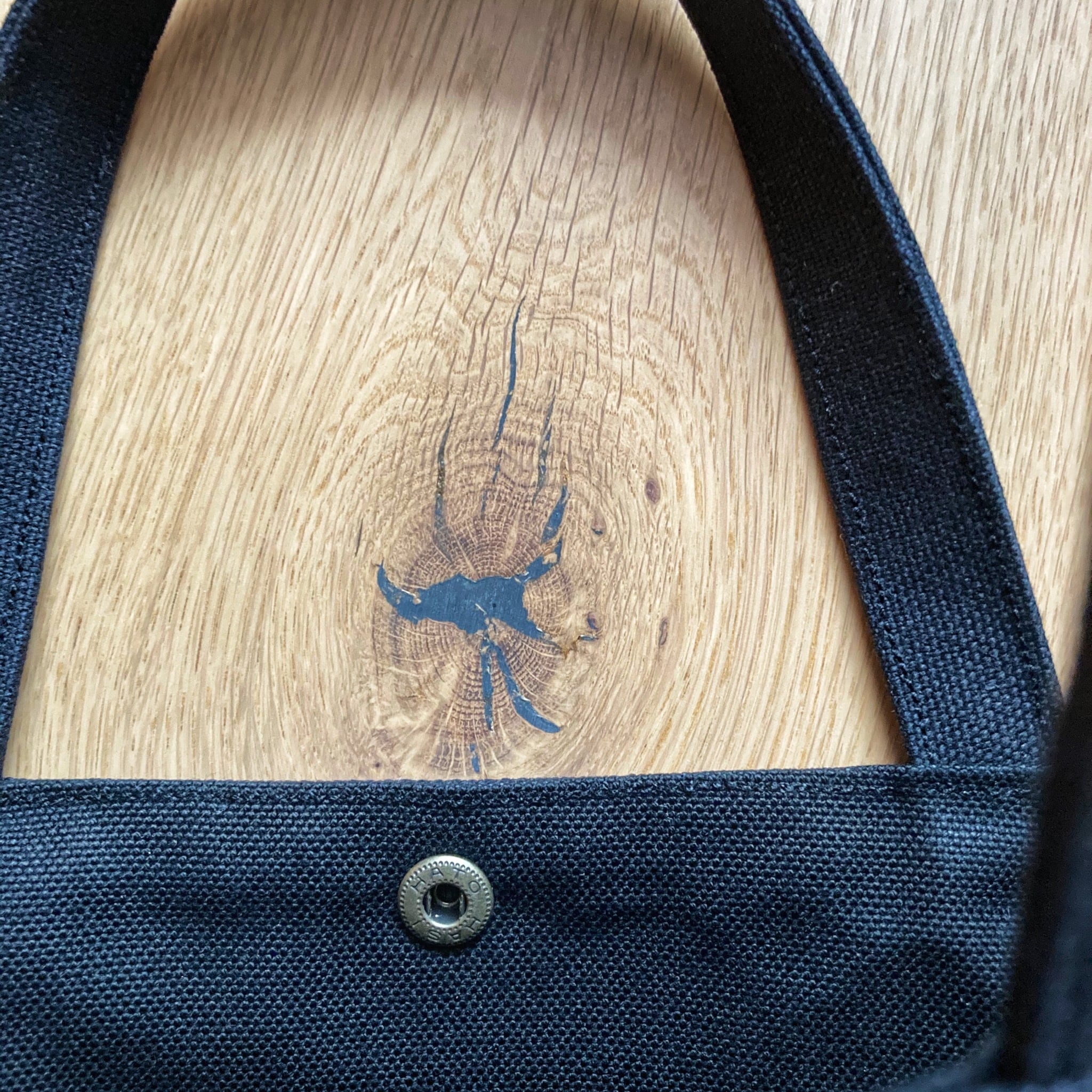 【美品】hALON ハロン トートバッグ ブラック キャンバス×レザー 高級感 トートバッグ キャンパス レディース A4 大容量 おしゃれ マザー