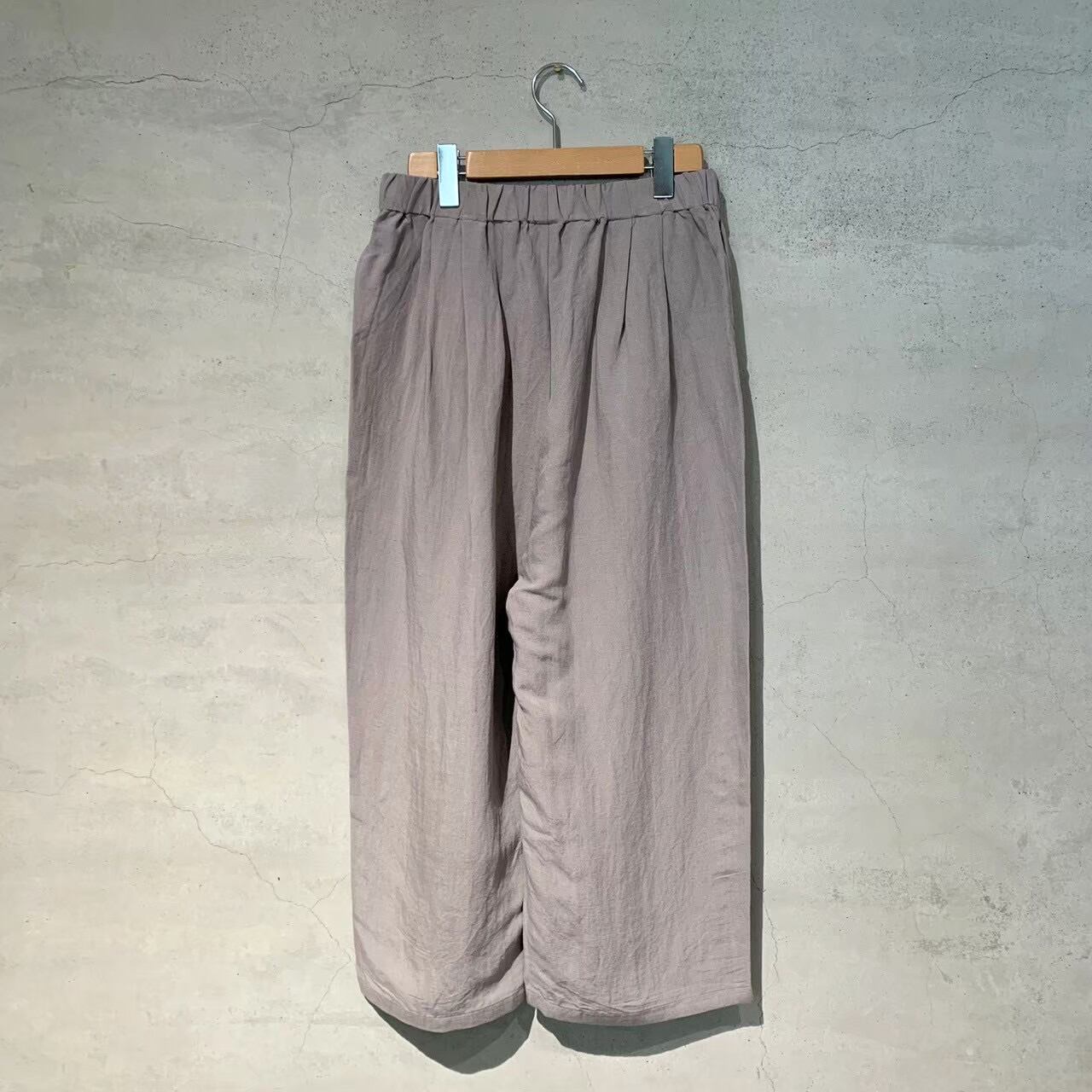 evam eva】bamboo linen pants/E241T097 | eighty88eight