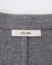 〈CÉLINE by phoebe philo〉Egg Crombie Coat