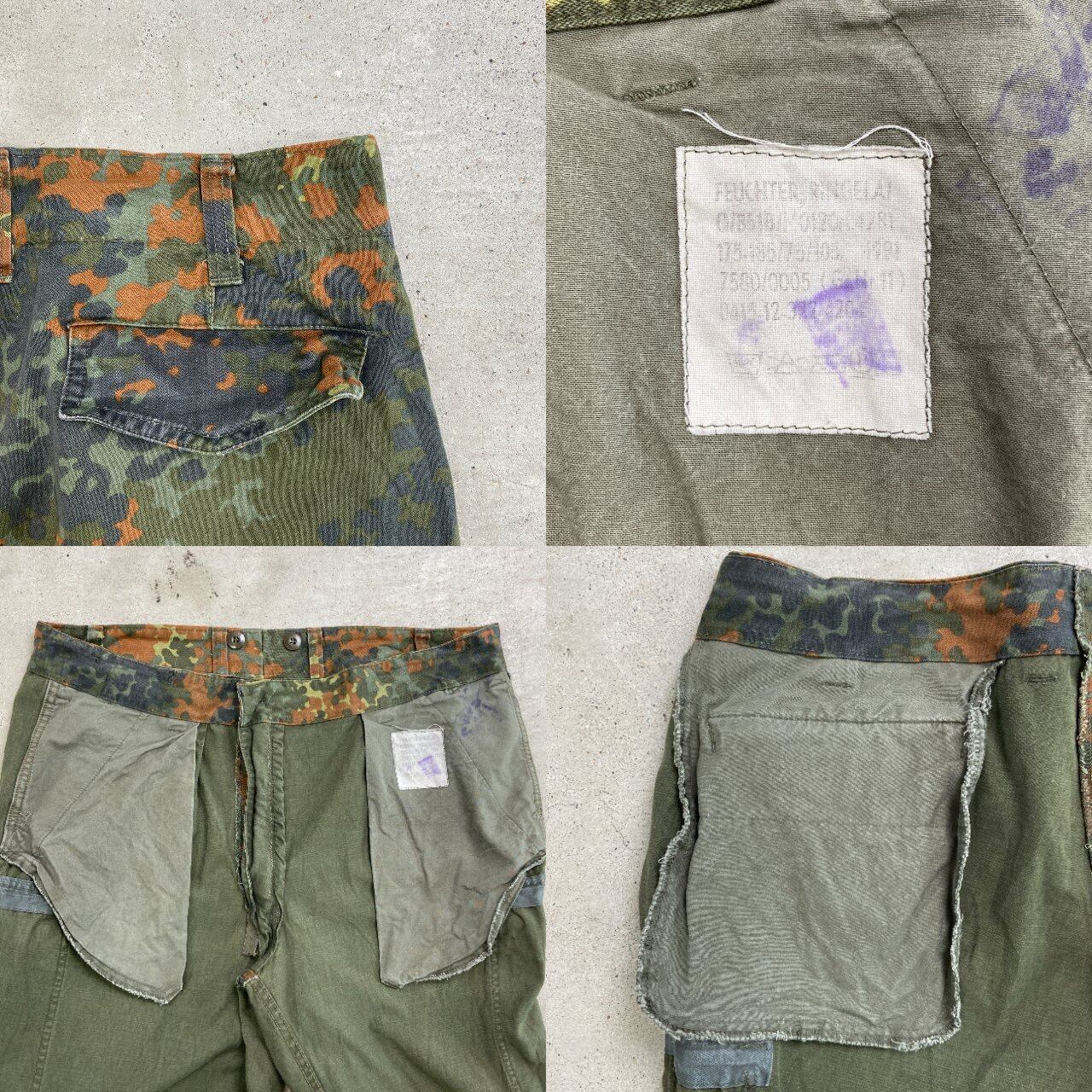 90年代 ドイツ軍 フレクターカモ カーゴパンツ メンズW38相当 古着 90s