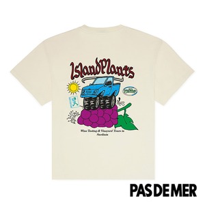 【PAS DE MER/パドゥメ】WINE TESTING TEE Tシャツ / CREAM  / SS24-12144