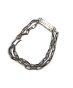 EFFECTEN/エフェクテン Chain logo bracelet