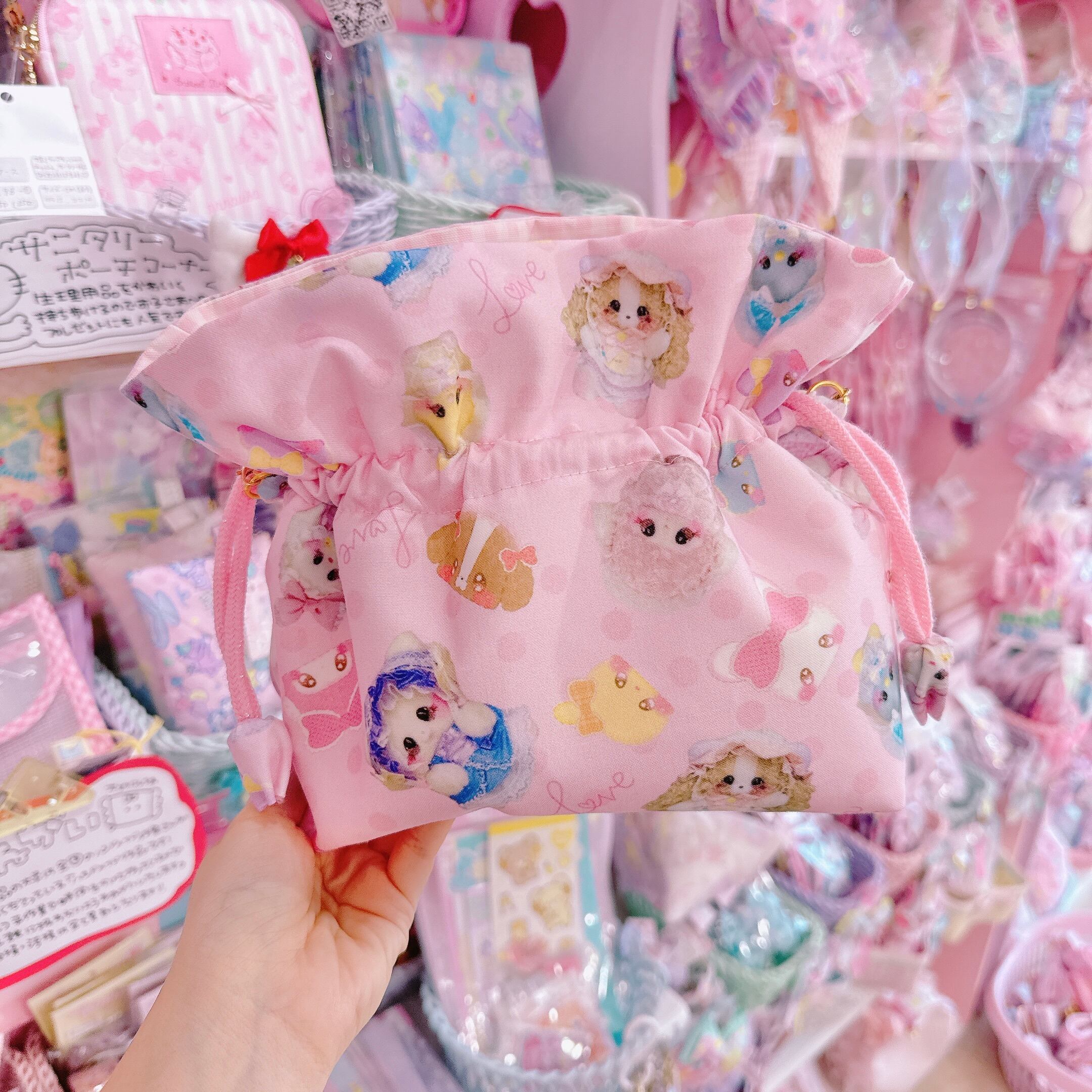 【R51】78-1 2wayPVC巾着バッグ（ショルダーひも別売）