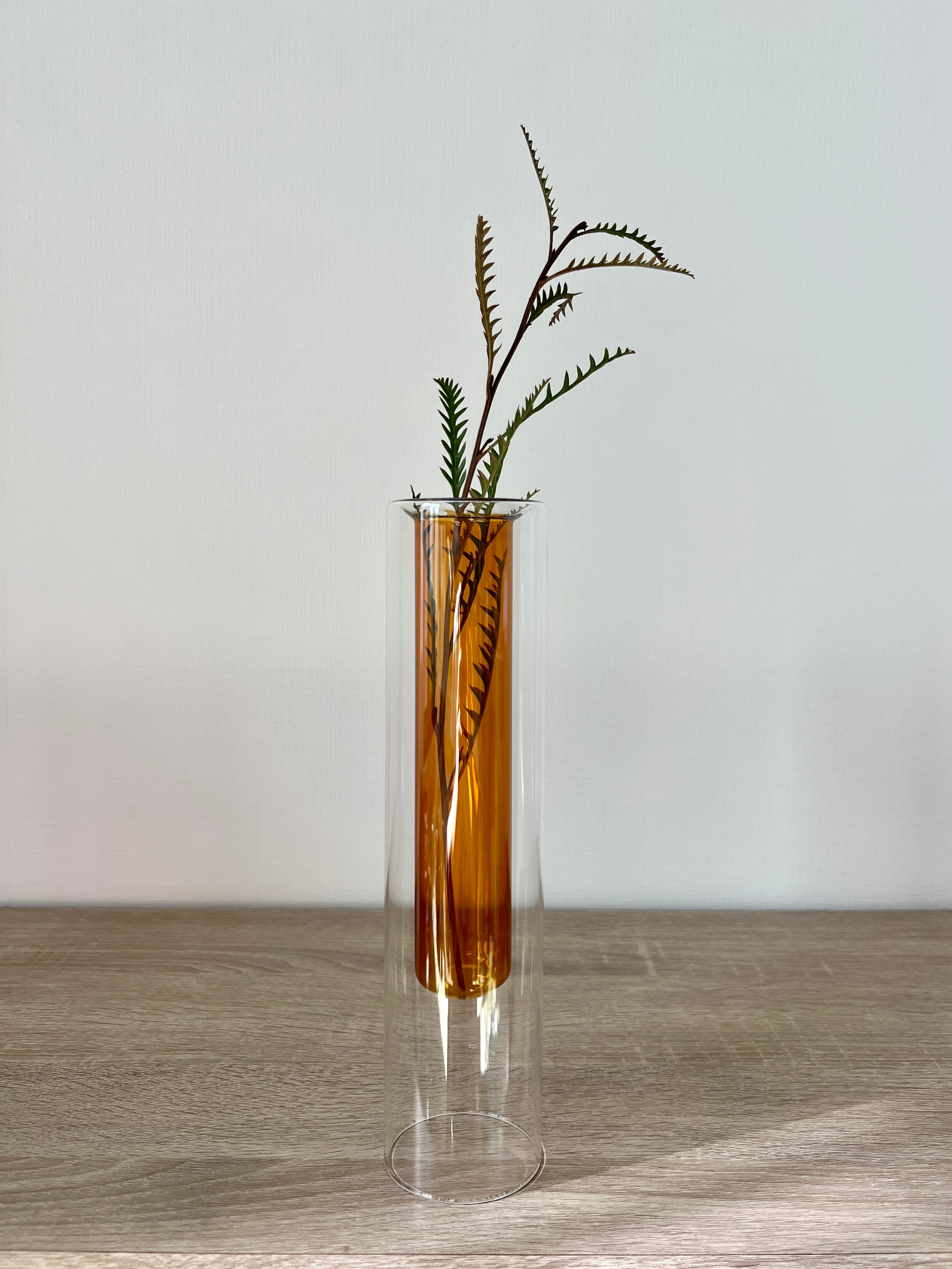 cylinder glass vase