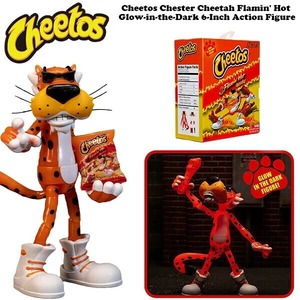 【JADATOYS】Cheetos Chester Cheetah Flamin' Hot Glow-in-the-Dark