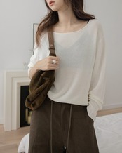 Loose casual knit Sweater T20057