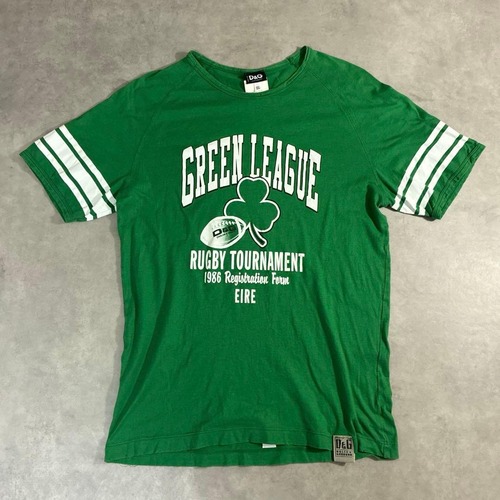 00s D&G GREEN LEAGUE Tシャツ DOLCE&GABBANA