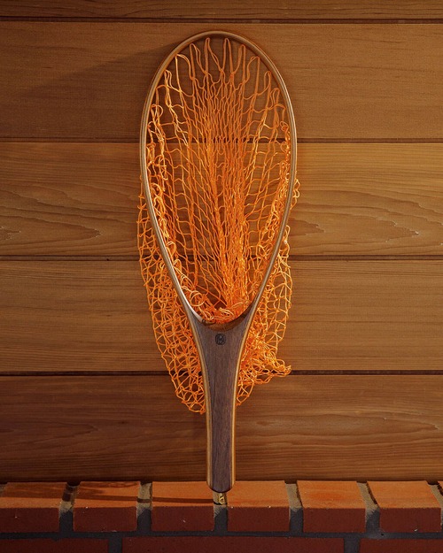 Handmade Landing Net “Last Chance” - Orange