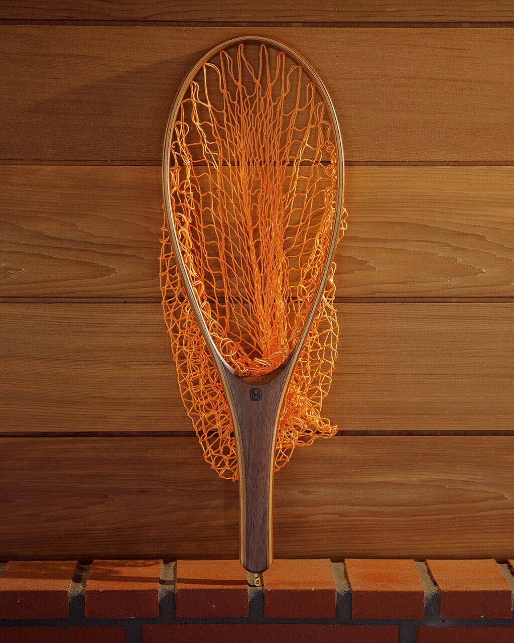 Handmade Landing Net “Last Chance” - Orange