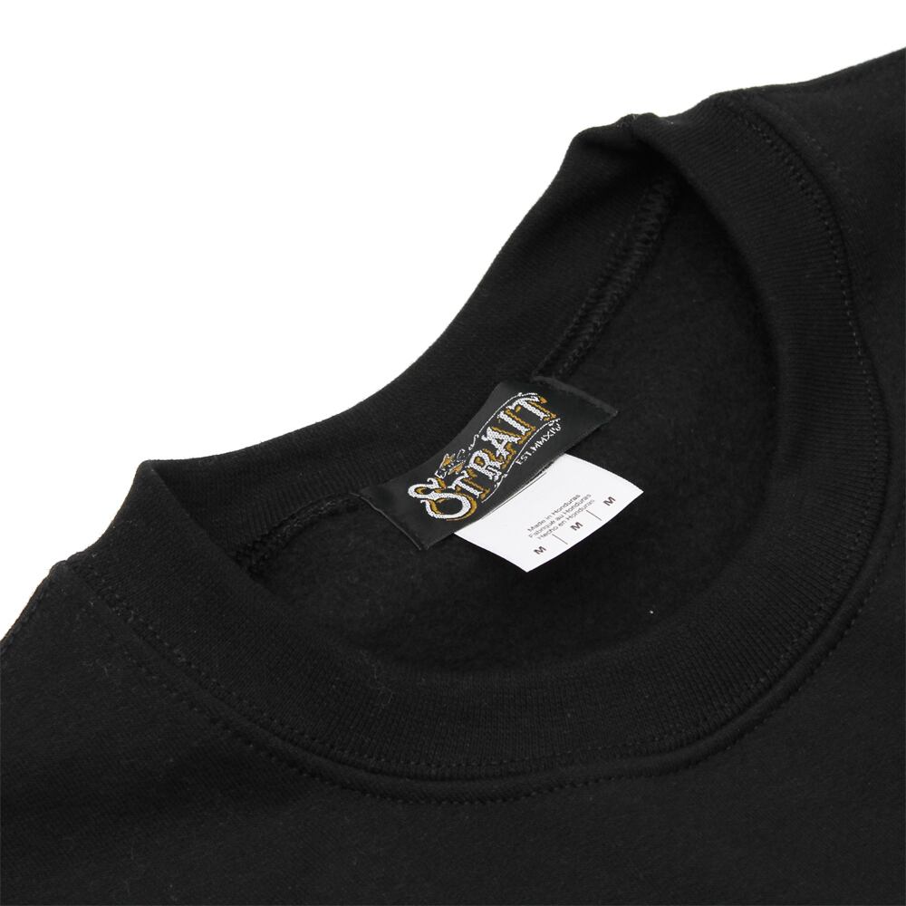 "THE CHRONIC" CREW NECK SWEAT #BLACK