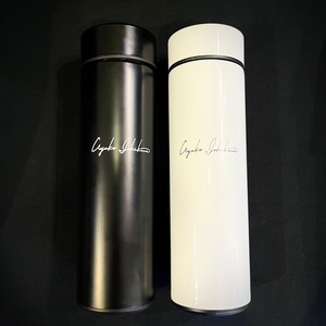 Stainless Bottle with Thermometer by Ayako Ishikawa