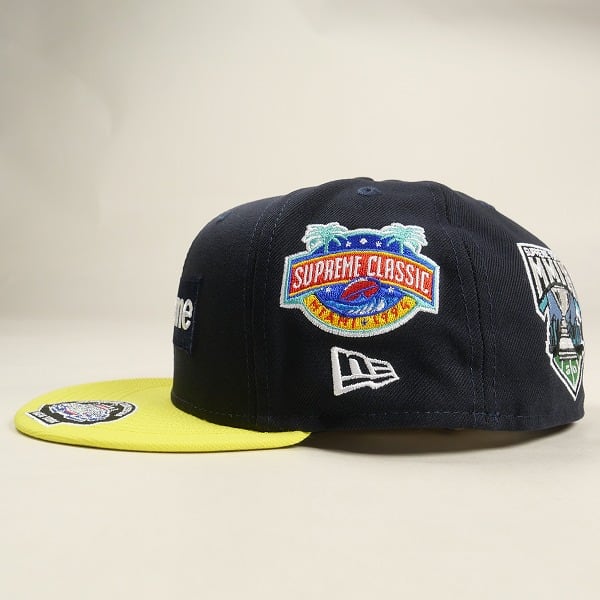 かつき着用　supreme box logo new era 23AW SUPREME (シュプリーム) 23AW ×NEW ERA 59FIFTY WorldWide BoxLogo