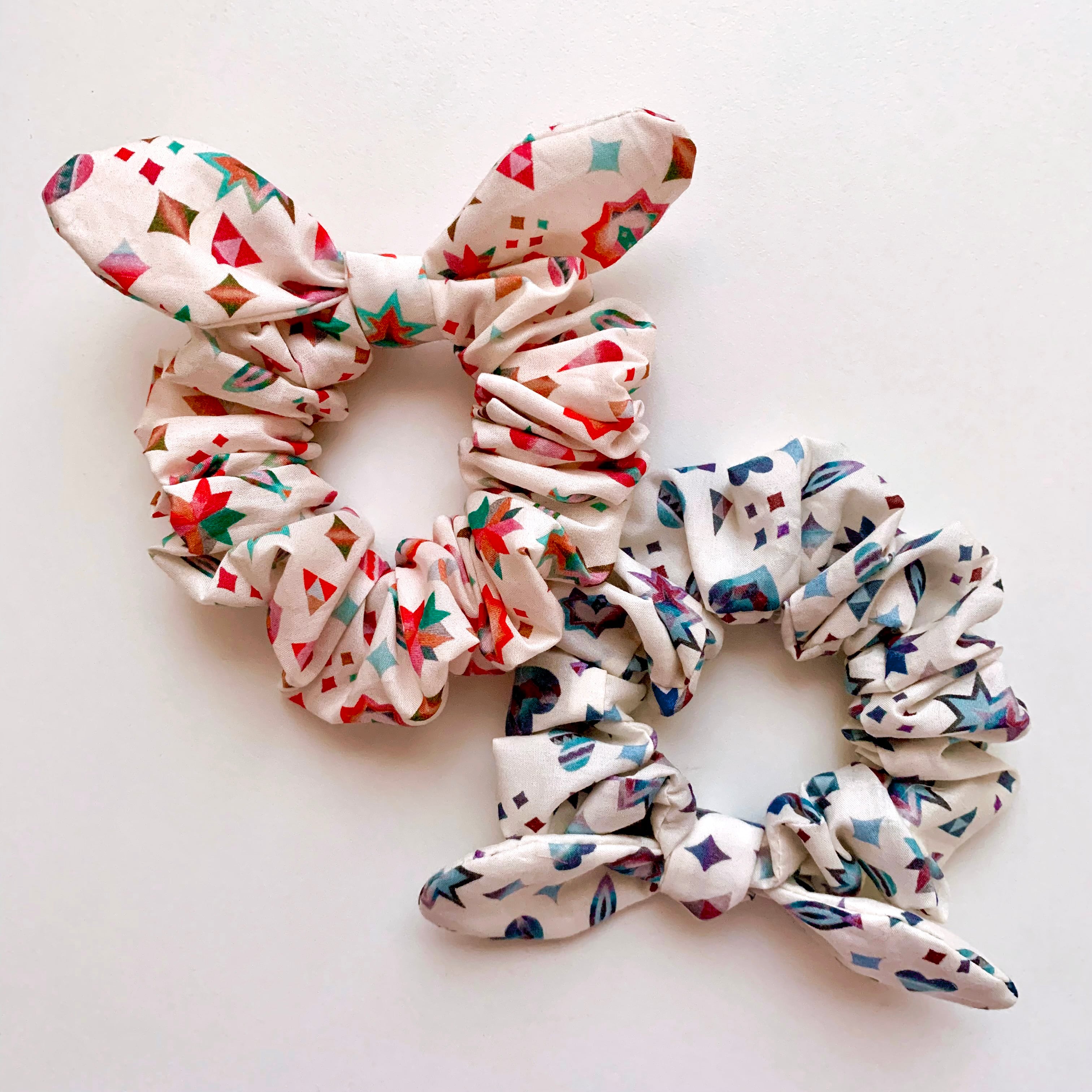 リボンシュシュ・LIBERTY Collaborate print | Yuko Kanatani