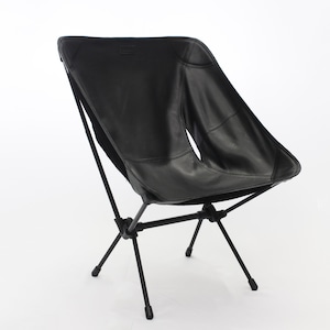 【kawais】 leather chair seat<garbon>_black