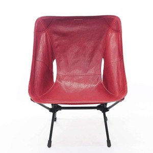 kawais leather chair seat <garbon> RedBrown