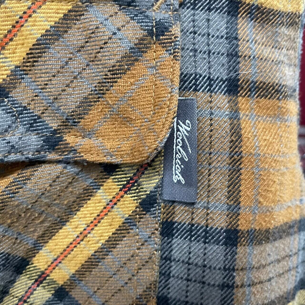 ウールリッチ フランネル チェックシャツ 長袖 L 古着 古着屋 埼玉