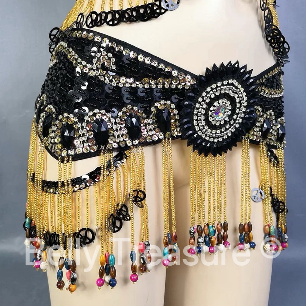 【美品】エジプト製ブラベルト 舞台用 ブラベルト XXJP FKS-KISS 1411 202411 | Belly Treasure®︎