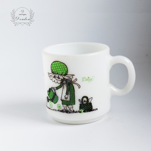 Hazel Atlas｜“Sprinkle with Kindness” Daisy & Bunny チャイルドマグ 【sa725】