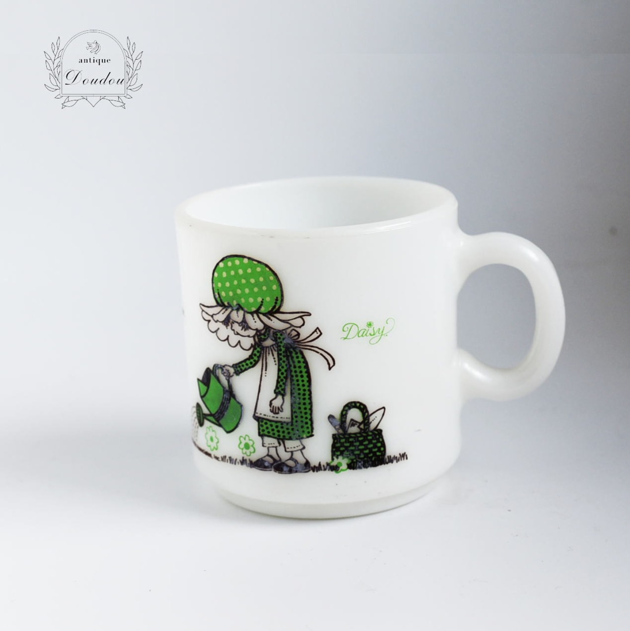 Hazel Atlas|“Sprinkle with Kindness” Daisy & Bunny チャイルドマグ 【sa725】