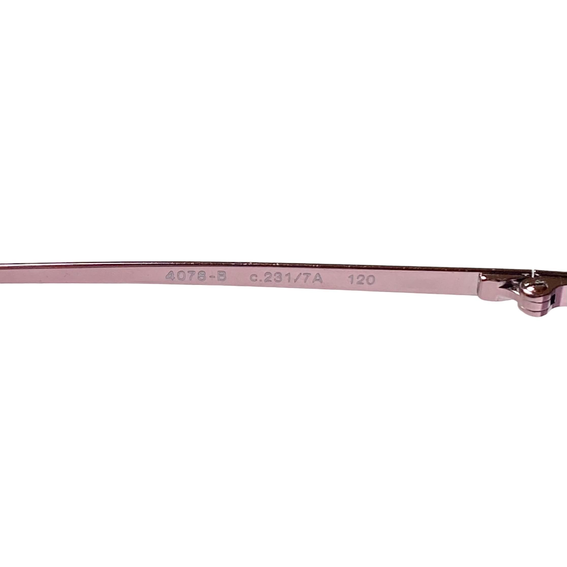CHANEL Shield type rimless sunglasses | NOIR ONLINE