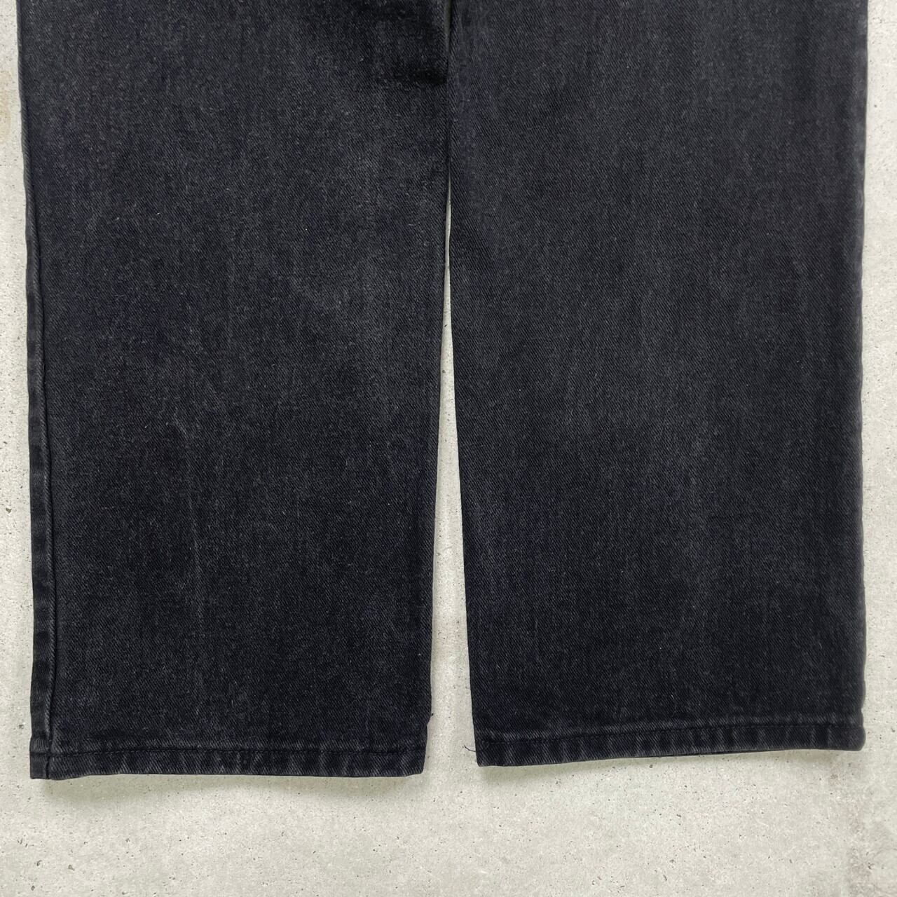 90年代 USA製 Lee リー 200-8909 ブラックデニムパンツ メンズW40 古着