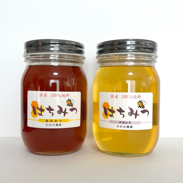 【百花みつ×アカシア】 500g 2本セット