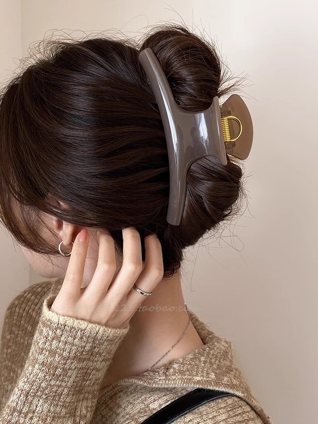 高級感のある特大ヘアクリップ｜宝夏アクセサリー 인테리어