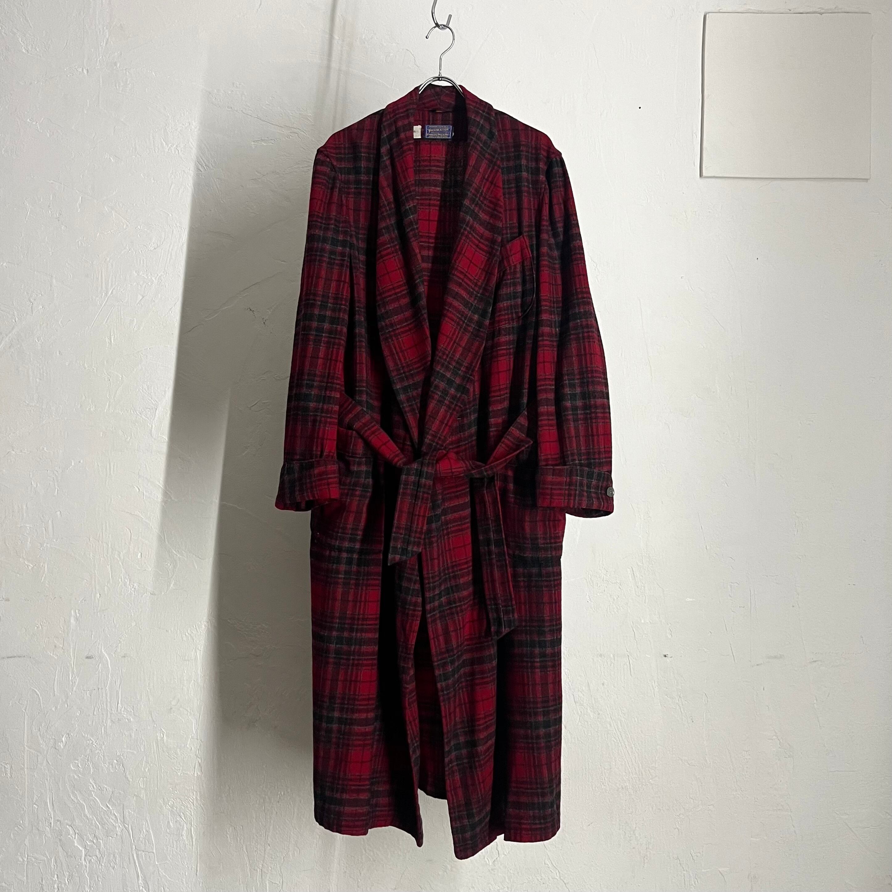 40s PENDLETON Wool Gown Coat | VOLAR