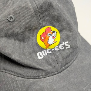 ♧ 再入荷！【 Buc-ee's（バッキーズ） 】 6パネルCAP / ベースボールキャップ / ウォッシュ加工 / ピグメント加工 〚アメリカン雑貨 アメトイ〛