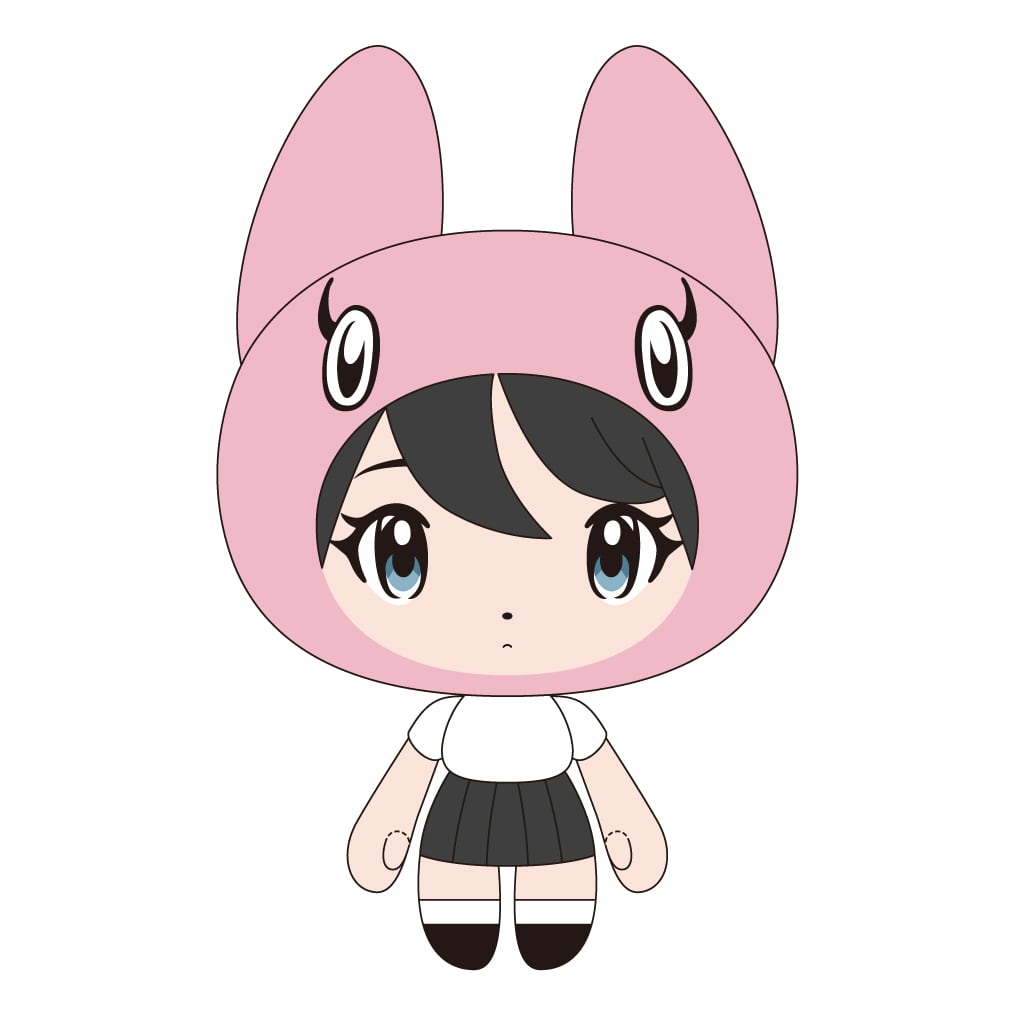 かえぬい Vol.2 ぬいぐるみ　田中かえ　新色/パステルブルー 初代かえぬい | 田中かえグッズショップ