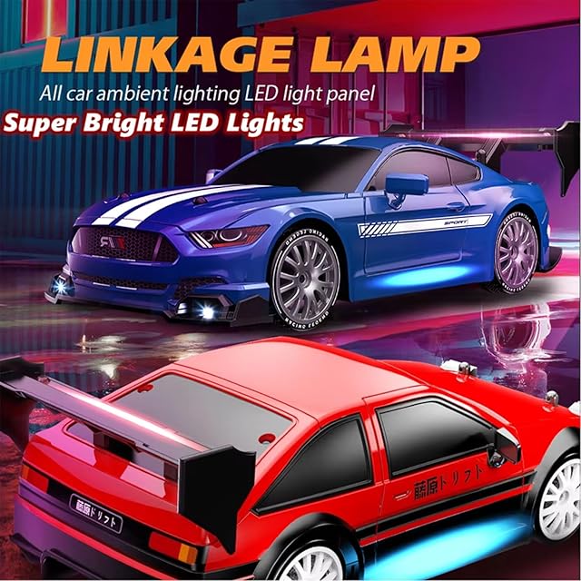 KAIMIO 1:24スケールRCドリフトカー4WD 2.4GHz 30KM/H高速レーシング