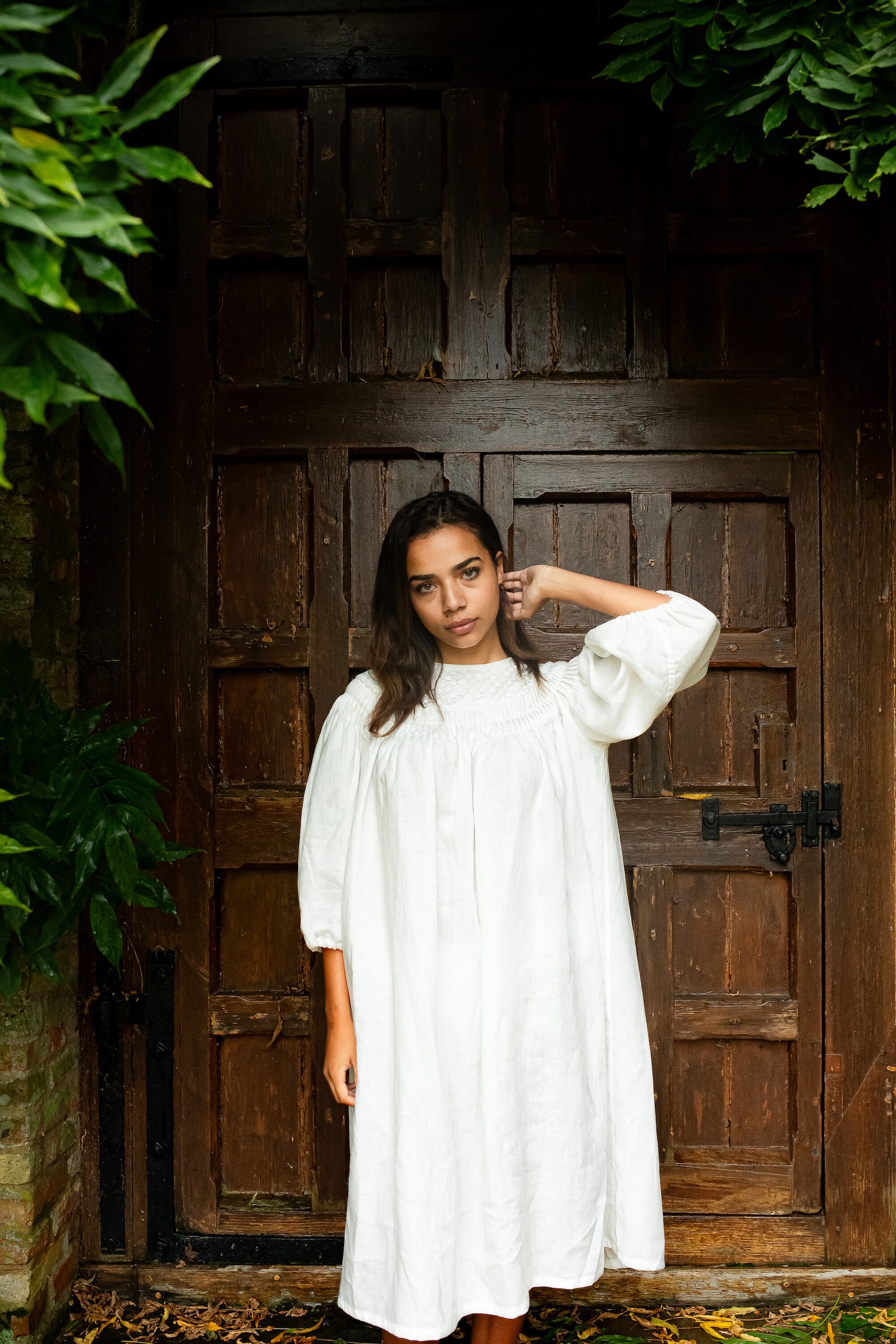 apricot life タックワンピース apricot life タックワンピース スタンドカラータックワンピース