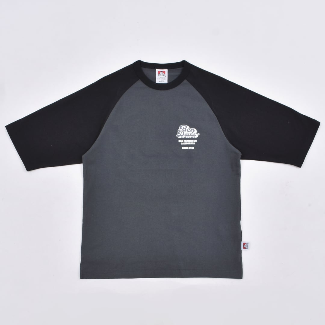 BEN DAVIS】70's LOGO RAGLAN Tシャツ | VOLCAN&APHRODITE BEN DAVIS】70's LOGO RAGLAN Tシャツ | VOLCAN&APHRODITE