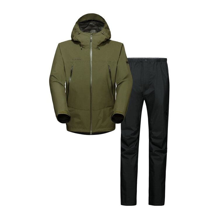 MAMMUT】CLIMATE Rain -Suit AF Men black-black(ブラック MAMMUT】CLIMATE Rain -Suit AF Men black-black(ブラック