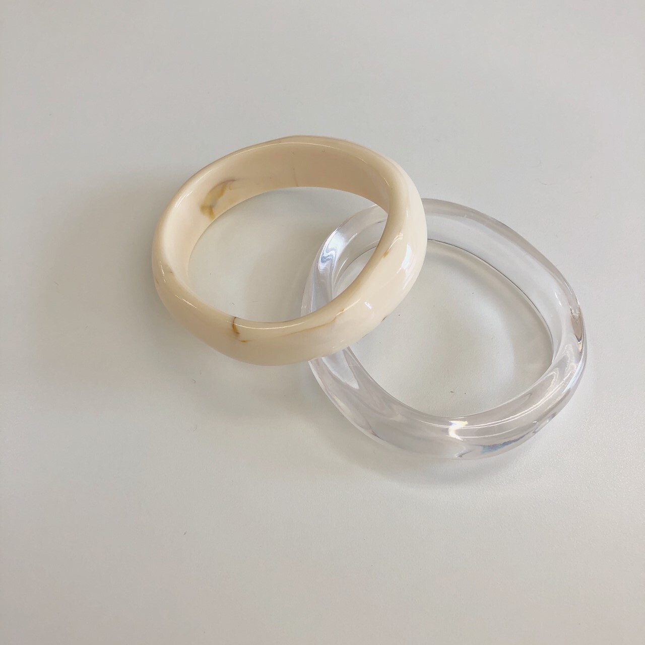 deformed shape bangle