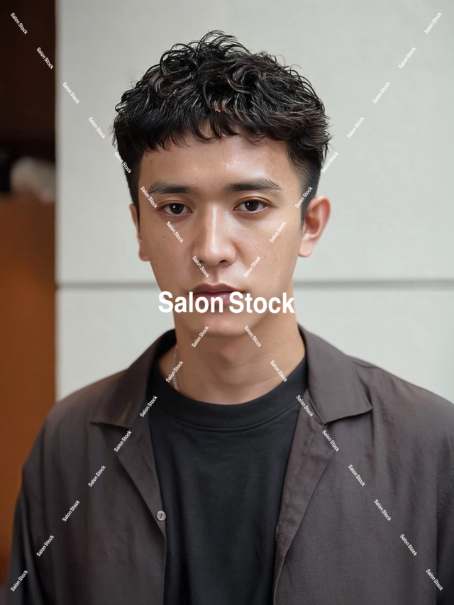 【メンズ】ショートカール