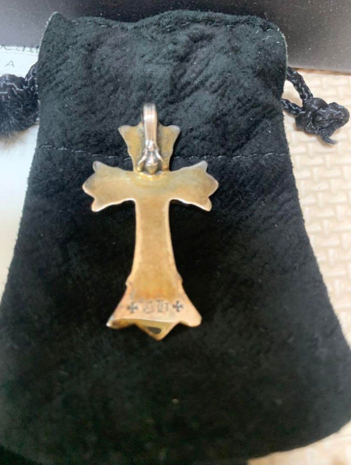 CHROME HEARTS クロムハーツ ダブルクロス NEチェーン | chromehearts