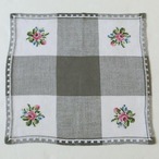 SWEDEN 4FlOWERS EMBORIDERY TABLE MAT