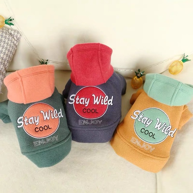 ＜3色展開＞Stay Wild！フードパーカー0362
