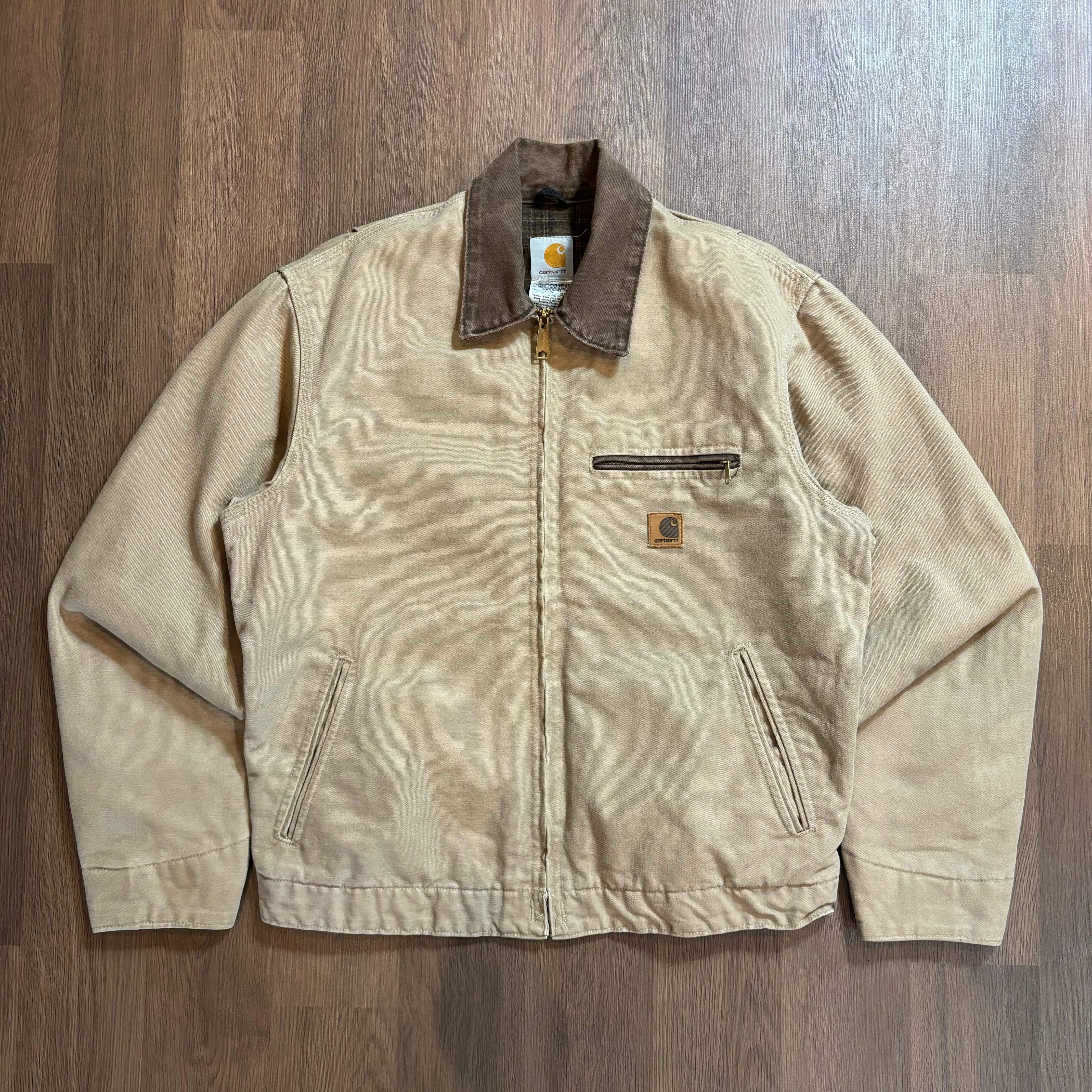 《イベント価格》carhartt デトロイトジャケット キャメルブラウン