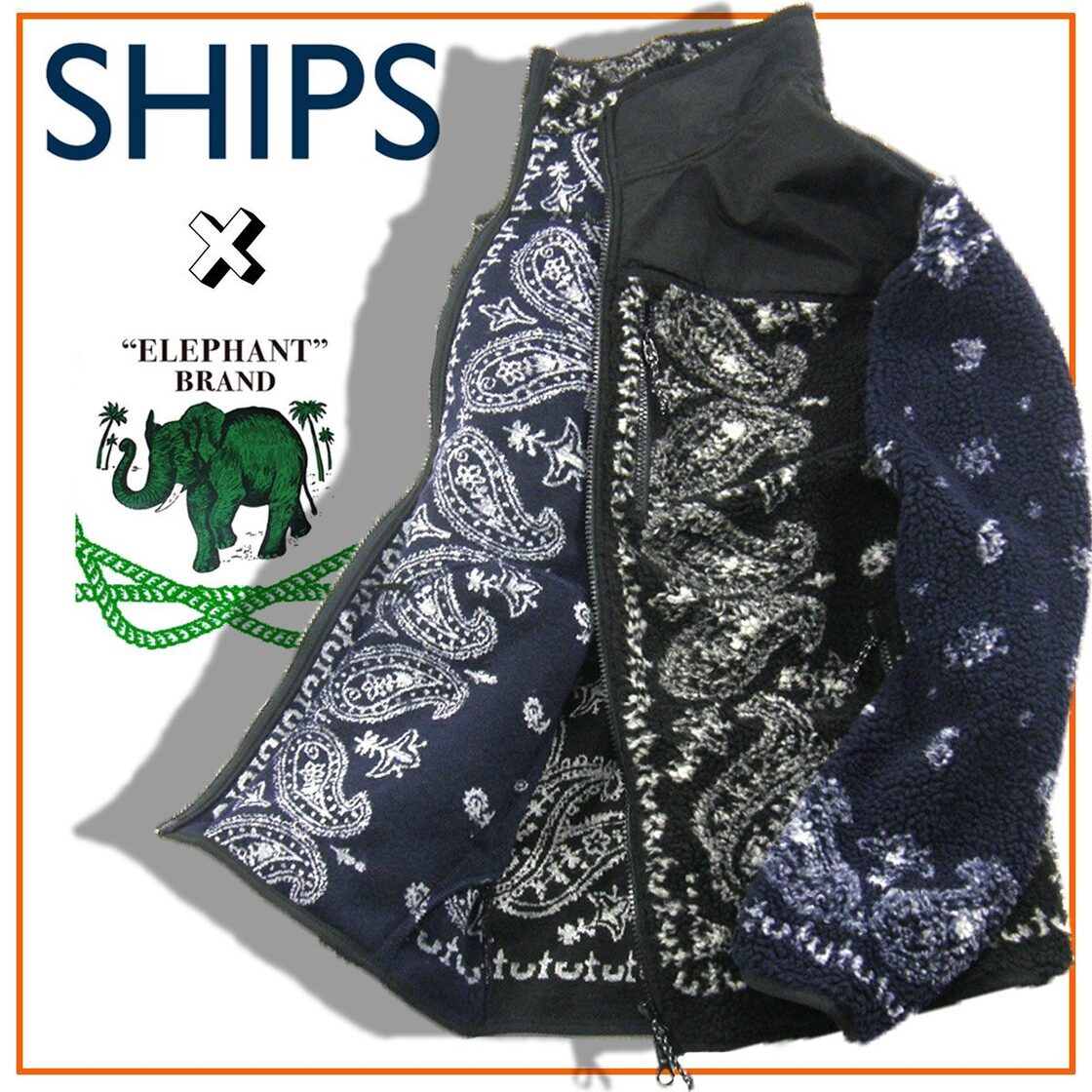ELEPHANT BRAND × SHIPS エレファントブランド × シップス ボア 