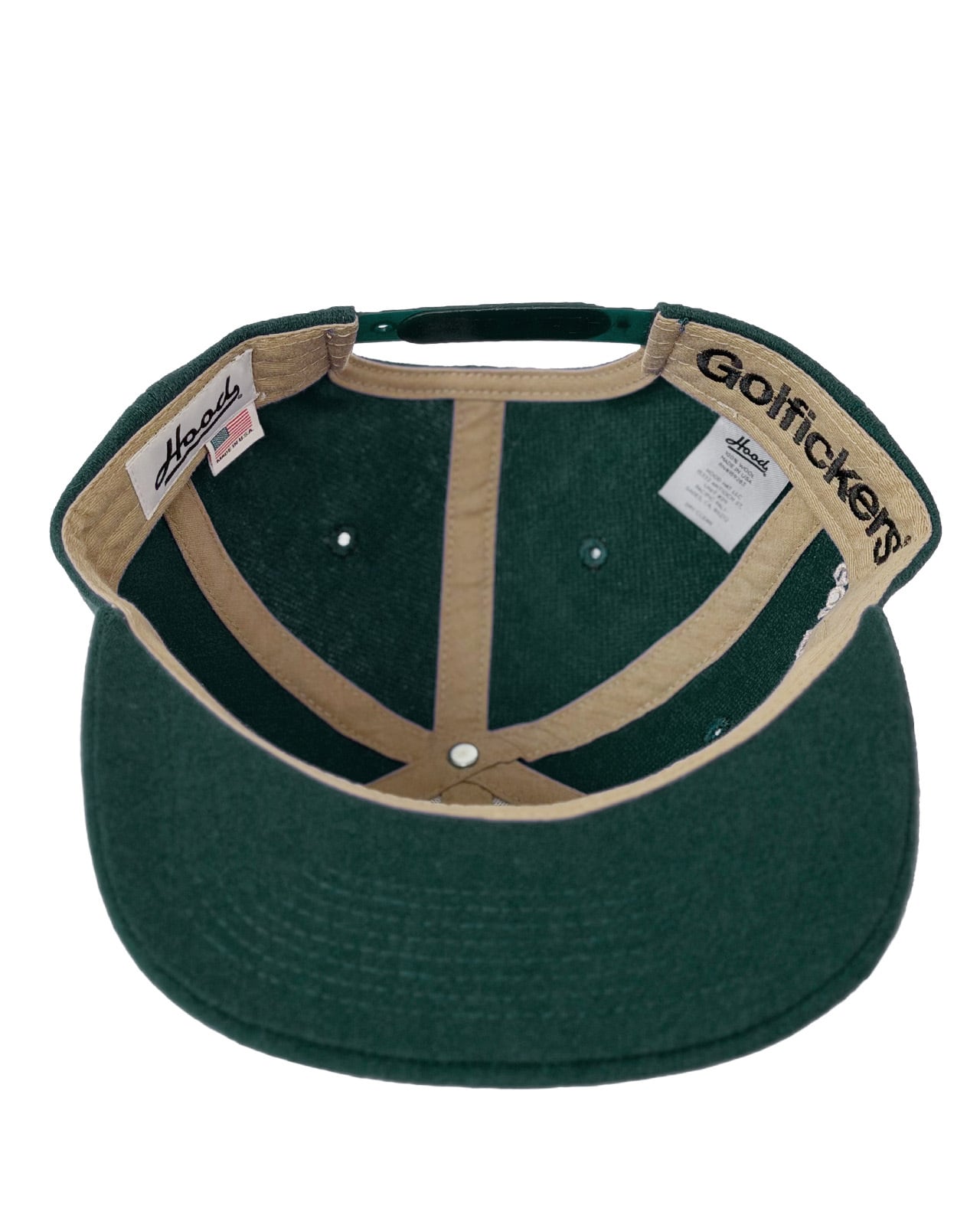 HOLE 608] HOOD HAT × Golfickers Mada in USA -Green- | Golfickers