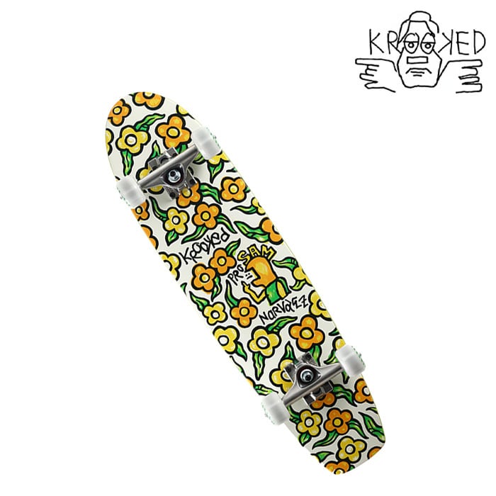KROOKED SECRET PRO FLOWERS ZINGER COMPLETE コンプリート 7.75 inch