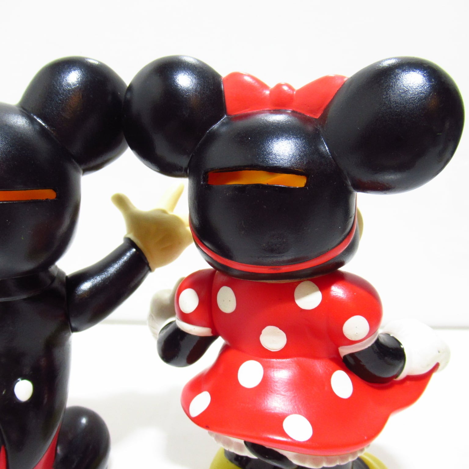 ディズニー ミッキーマウス&ミニーマウス ソフビ貯金箱 [&2 ディズニー ミッキーマウス&ミニーマウス ソフビ貯金箱 [&2