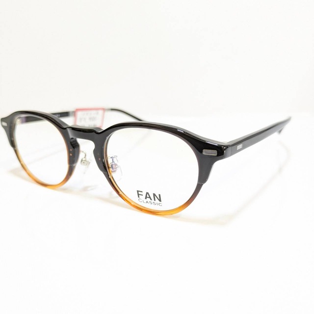 【FANCLASSIC】ボストンセルフレーム　ブラック・ブラウン